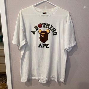 BAPE x Bearbrick tee
